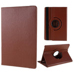 Til Samsung Galaxy Tab S10 FE / S9 FE / S9 / S8 / S7 Tablet Etui Roterende Stand PU-læder Cover med Elastikbånd