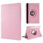 Til Samsung Galaxy Tab S10 FE / S9 FE / S9 / S8 / S7 Tablet Etui Roterende Stand PU-læder Cover med Elastikbånd