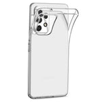 Til Samsung Galaxy A53 5G Mobiltelefoncover Klart Blødt TPU Anti-fingeraftryk Beskyttende Telefoncover