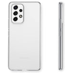 Til Samsung Galaxy A53 5G Mobiltelefoncover Klart Blødt TPU Anti-fingeraftryk Beskyttende Telefoncover