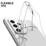 Til Samsung Galaxy A53 5G Mobiltelefoncover Klart Blødt TPU Anti-fingeraftryk Beskyttende Telefoncover