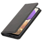 Magnetic Auto-absorbed PU Leather Case for Samsung Galaxy A33 5G, Folio Flip Wallet Stand Phone Cover