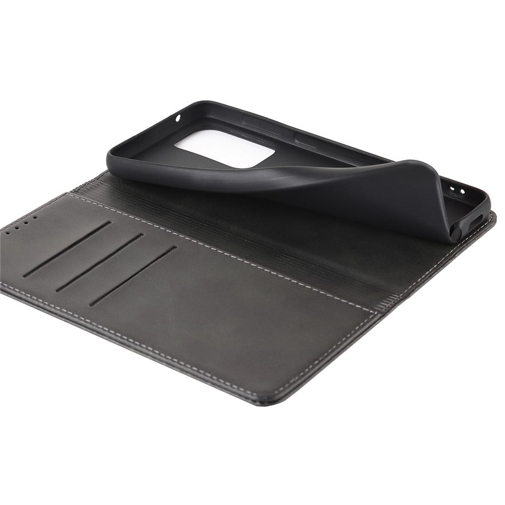 Magnetic Auto-absorbed PU Leather Case for Samsung Galaxy A33 5G, Folio Flip Wallet Stand Phone Cover