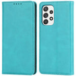 Magnetic Auto-absorbed PU Leather Case for Samsung Galaxy A33 5G, Folio Flip Wallet Stand Phone Cover
