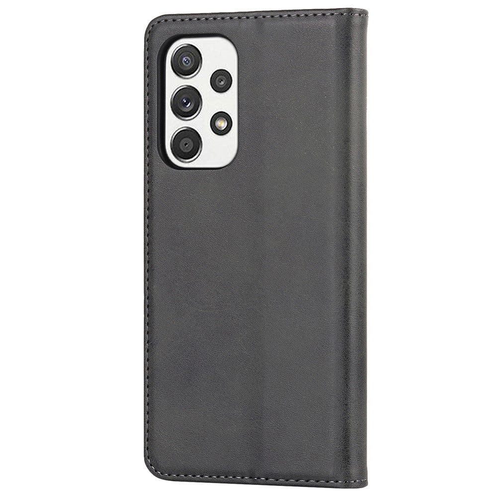 PU Læder + TPU Pung Telefonetui til Samsung Galaxy A53 5G, Sammenklappeligt Stander Magnetisk Automatisk Lukning Cover
