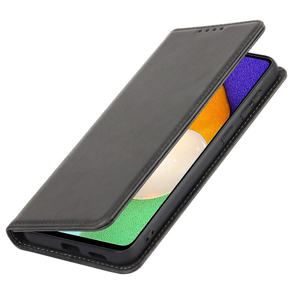 PU Læder + TPU Pung Telefonetui til Samsung Galaxy A53 5G, Sammenklappeligt Stander Magnetisk Automatisk Lukning Cover