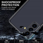 For Samsung Galaxy S22+ 5G Soft TPU Clear Anti-fingerprint Cover with Full Glue 0.1mm Tempered Glass Screen Protector (Support Fingerprint Unlocking)