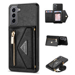 N.BEKUS for Samsung Galaxy S21 4G/5G Kickstand Design Wallet Dual-layer Protection PU Leather + TPU Cell Phone Case