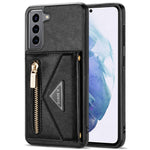 N.BEKUS for Samsung Galaxy S21 4G/5G Kickstand Design Wallet Dual-layer Protection PU Leather + TPU Cell Phone Case