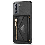 N.BEKUS for Samsung Galaxy S21 4G/5G Kickstand Design Wallet Dual-layer Protection PU Leather + TPU Cell Phone Case