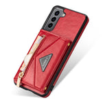 N.BEKUS for Samsung Galaxy S22+ 5G Case, PU Leather Coated TPU Kickstand Cover with Card Slots Holder and Strap