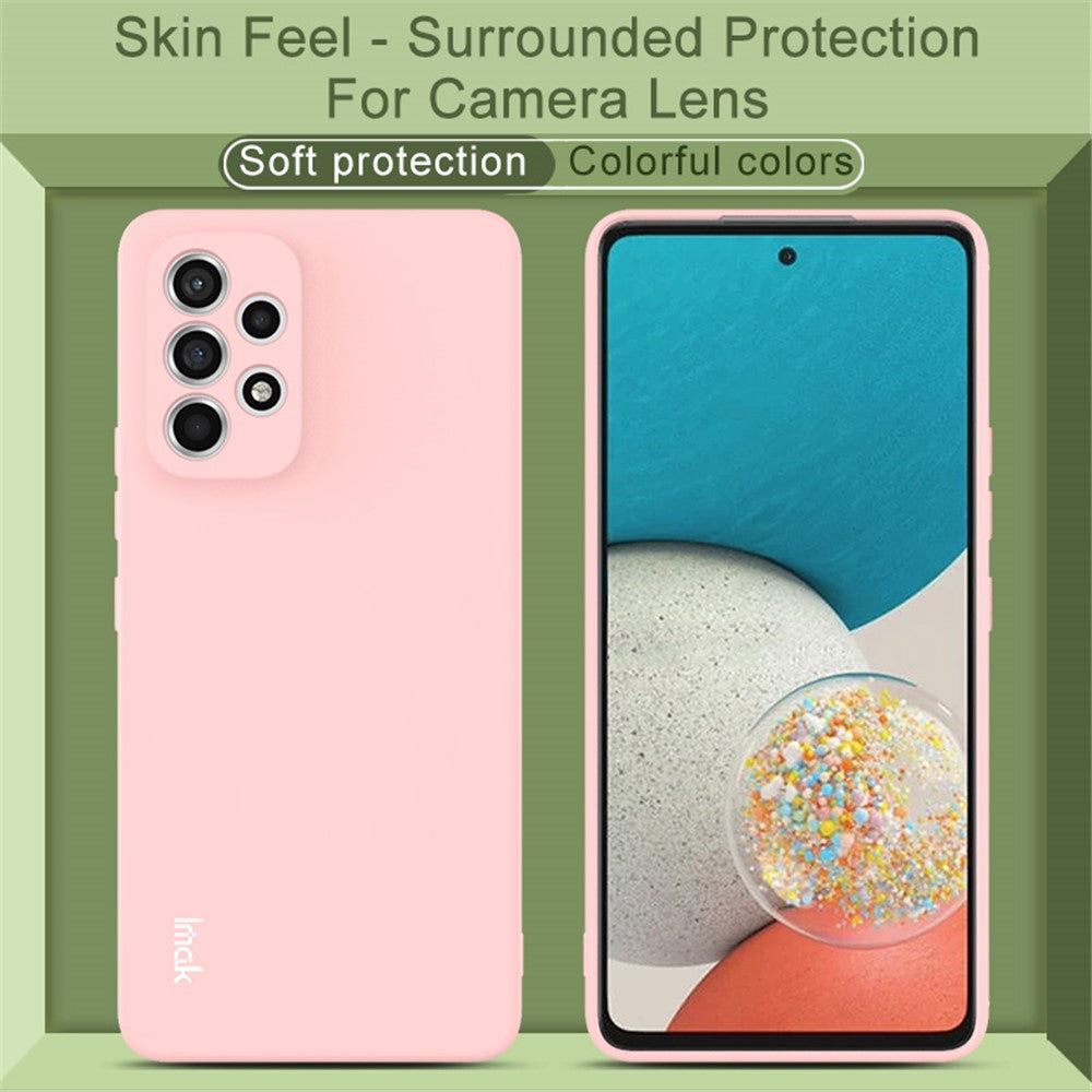 IMAK UC-2 Series til Samsung Galaxy A53 5G Ensfarvet Blødt TPU Tyndt Mobiltelefon Cover