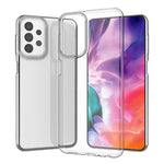 For Samsung Galaxy A23 4G / 5G Soft Flexible Durable TPU Case Shock-Absorption Anti-Scratch Clear Cover