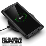 For Samsung Galaxy S22 Ultra 5G Precise Cutouts Shockproof Dustproof Drop-proof Kickstand Phone Case TPU + Metal Hybrid Cover