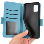 For Samsung Galaxy A51 5G SM-A516 PU Leather Flip Phone Case Litchi Texture Wallet Stand Shockproof Protective Cover