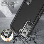 Defender Series Anti-drop Hard PC + Soft TPU Phone Case for Samsung Galaxy S22+ 5G, Hidden Kickstand Protective Cover