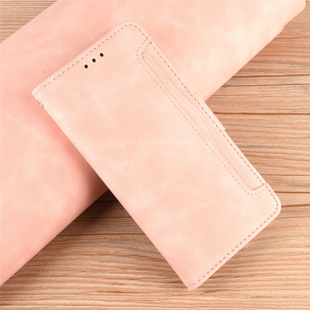 Kortholder Lædercover til Samsung Galaxy S22+ 5G, Wallet Stand Beskyttelsescover