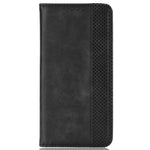 Samsung Galaxy S22 5G Vintage PU-läder Flipfodral Magnetiskt Autostängande Stativ Plånbok Präglat Mosaik Snyggt Fodral