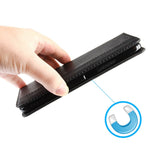 For Samsung Galaxy S22 5G Vintage PU Leather Flip Case Magnetic Auto Closing Stand Wallet Imprinted Mosaic Stylish Cover