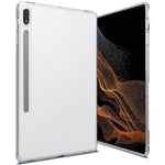 Til Samsung Galaxy Tab S8 Ultra Glossy Surface Inner Matte Finish Tablet-etui Ridsefast Blød TPU-skal
