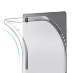 Til Samsung Galaxy Tab S8 Ultra Glossy Surface Inner Matte Finish Tablet-etui Ridsefast Blød TPU-skal