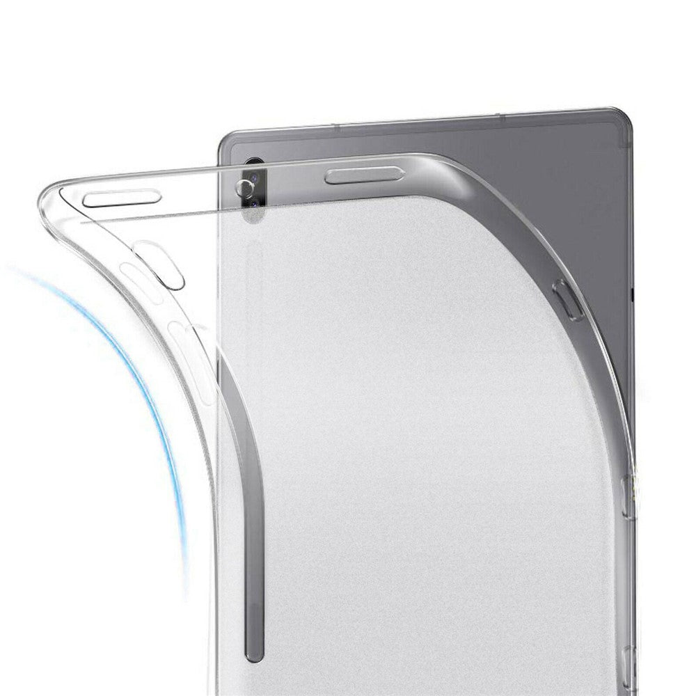 Til Samsung Galaxy Tab S8 Ultra Glossy Surface Inner Matte Finish Tablet-etui Ridsefast Blød TPU-skal