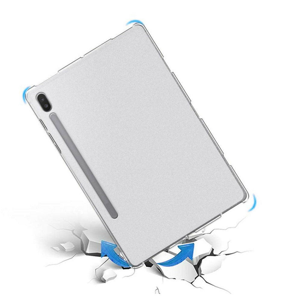 Til Samsung Galaxy Tab S8 Ultra Glossy Surface Inner Matte Finish Tablet-etui Ridsefast Blød TPU-skal