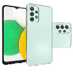 10 Stk./Pakke Gennemsigtigt Anti-vandmærke Cover til Samsung Galaxy A23, Blødt TPU Let Præcist Udskåret Bagside Cover Beskytter