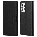 Til Samsung Galaxy A23 5G Litchi tekstur PU-læderpung etui Magnetisk lukkemekanisme Stander cover