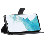 Til Samsung Galaxy A23 5G Litchi tekstur PU-læderpung etui Magnetisk lukkemekanisme Stander cover