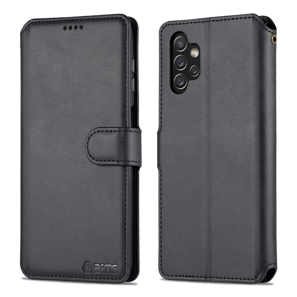 AZNS PU-lædercover til Samsung Galaxy A13 4G, med støttefunktion, pung og magnetisk flip-foliobogscover