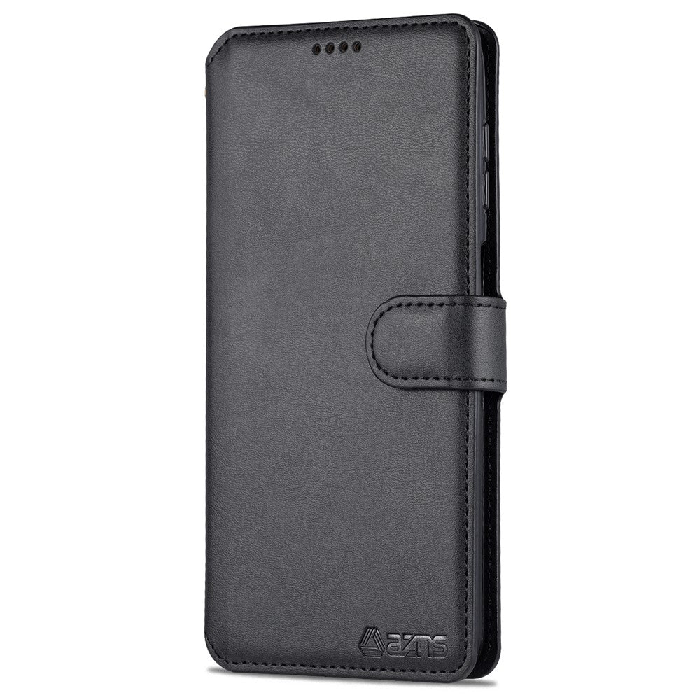 AZNS PU-lædercover til Samsung Galaxy A13 4G, med støttefunktion, pung og magnetisk flip-foliobogscover