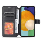 AZNS PU-lædercover til Samsung Galaxy A13 4G, med støttefunktion, pung og magnetisk flip-foliobogscover