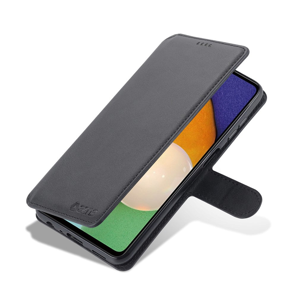 AZNS PU-lædercover til Samsung Galaxy A13 4G, med støttefunktion, pung og magnetisk flip-foliobogscover