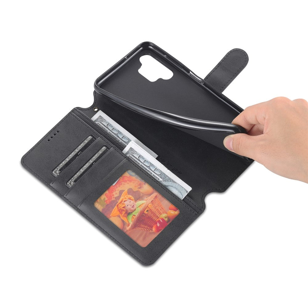 AZNS PU-lædercover til Samsung Galaxy A13 4G, med støttefunktion, pung og magnetisk flip-foliobogscover