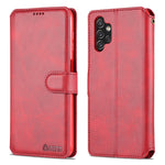 AZNS PU-lædercover til Samsung Galaxy A13 4G, med støttefunktion, pung og magnetisk flip-foliobogscover