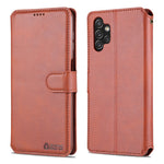 AZNS PU-lædercover til Samsung Galaxy A13 4G, med støttefunktion, pung og magnetisk flip-foliobogscover