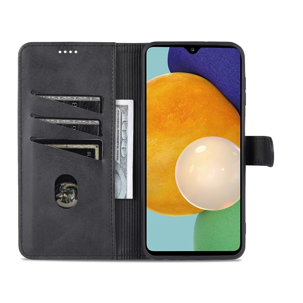 AZNS Magnetisk Spænde PU Læder Cover til Samsung Galaxy A13 4G, Pung Stå Telefoncover