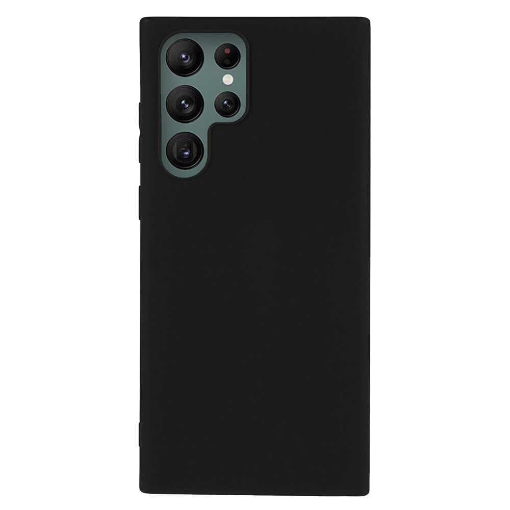 Samsung Galaxy S22 Ultra 5G Slim Fit Mjukt TPU mobilskal Skyddande Matt Finish Beläggning Skal