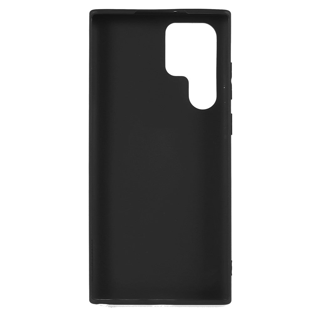 Samsung Galaxy S22 Ultra 5G Slim Fit Mjukt TPU mobilskal Skyddande Matt Finish Beläggning Skal
