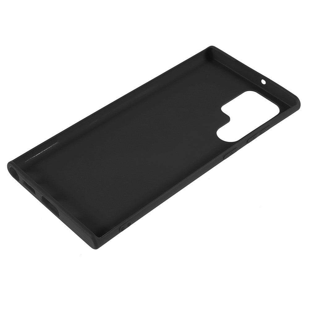 Samsung Galaxy S22 Ultra 5G Slim Fit Mjukt TPU mobilskal Skyddande Matt Finish Beläggning Skal