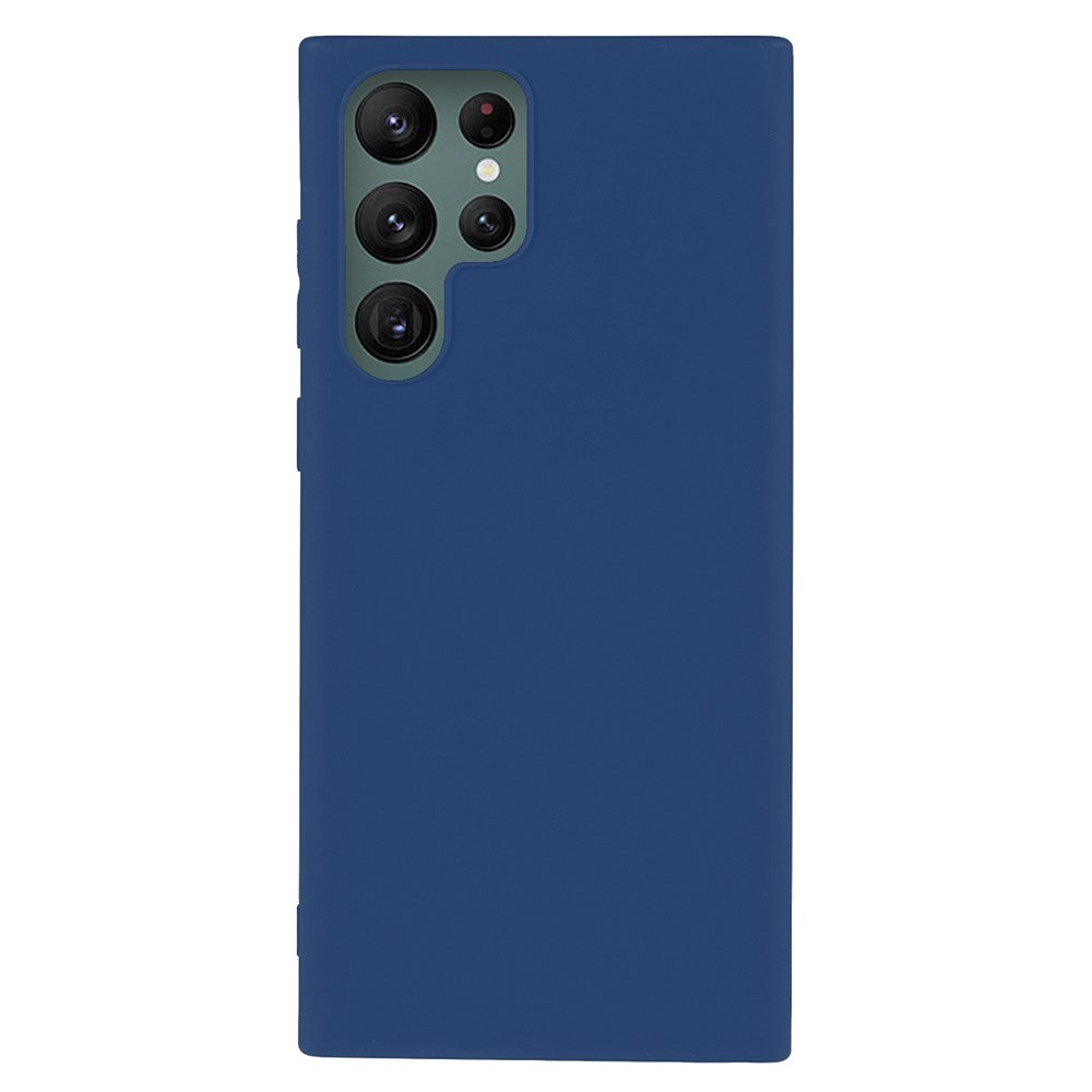 Samsung Galaxy S22 Ultra 5G Slim Fit Mjukt TPU mobilskal Skyddande Matt Finish Beläggning Skal