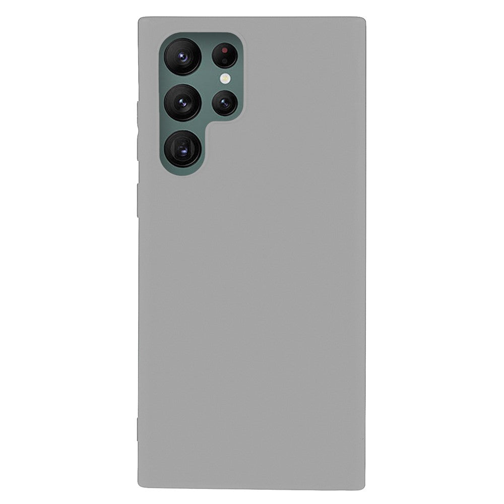 Samsung Galaxy S22 Ultra 5G Slim Fit Mjukt TPU mobilskal Skyddande Matt Finish Beläggning Skal