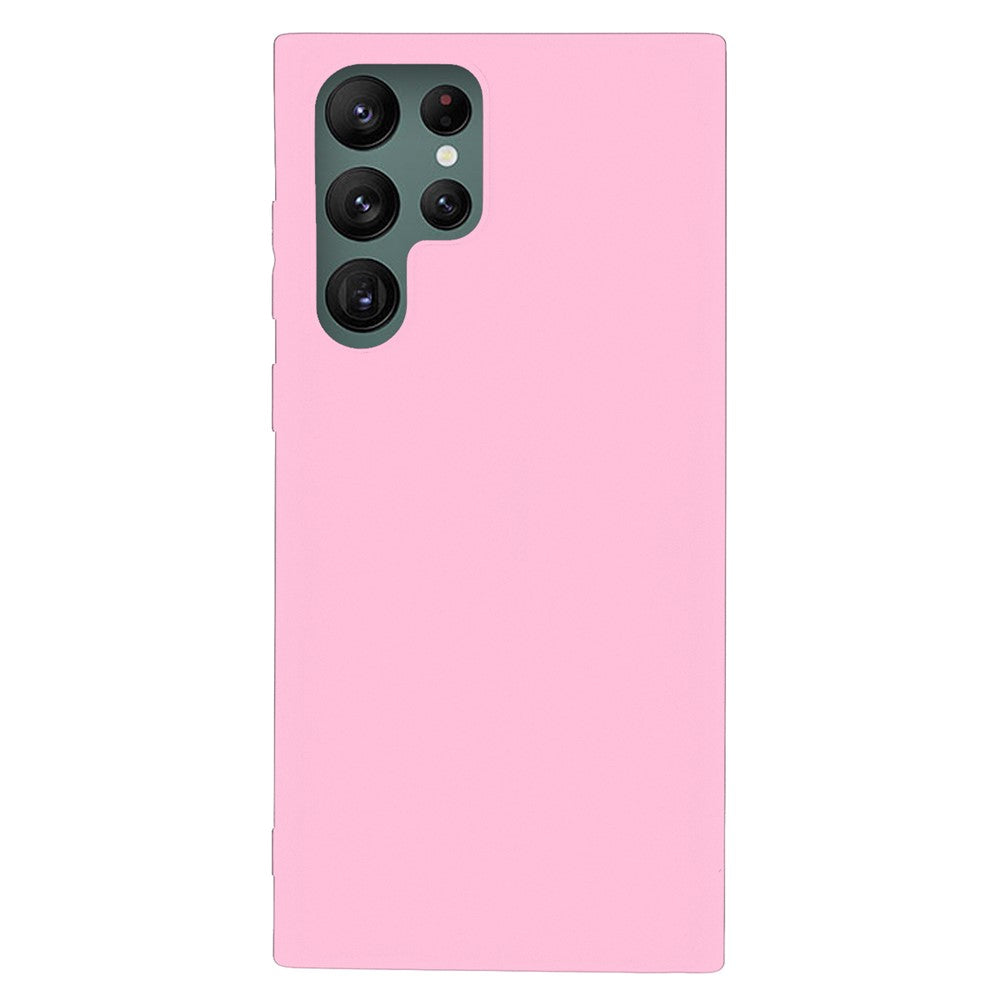 Samsung Galaxy S22 Ultra 5G Slim Fit Mjukt TPU mobilskal Skyddande Matt Finish Beläggning Skal