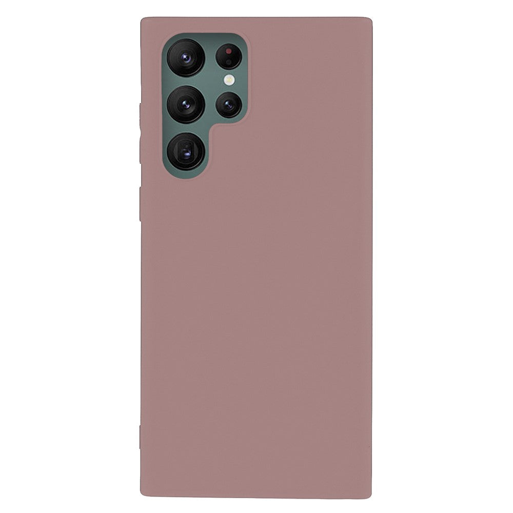 Samsung Galaxy S22 Ultra 5G Slim Fit Mjukt TPU mobilskal Skyddande Matt Finish Beläggning Skal