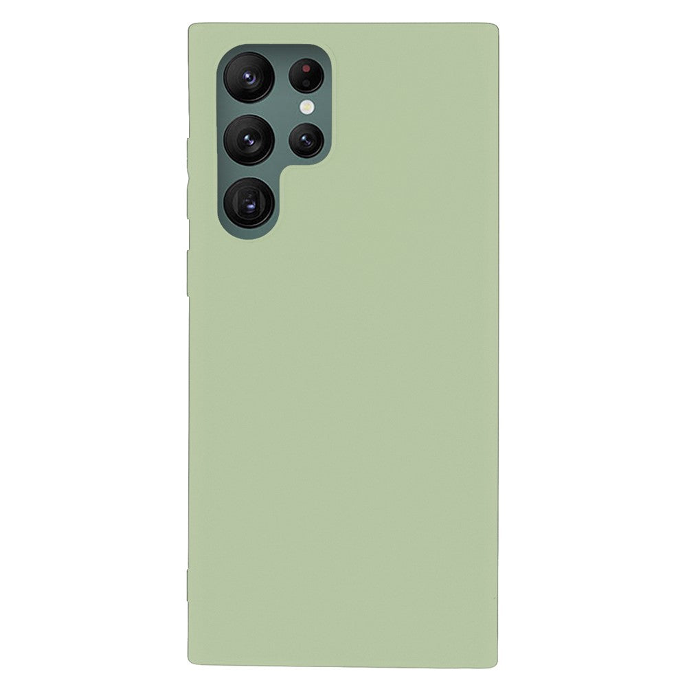 Samsung Galaxy S22 Ultra 5G Slim Fit Mjukt TPU mobilskal Skyddande Matt Finish Beläggning Skal