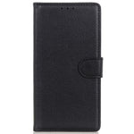 For Samsung Galaxy A23 4G / 5G Litchi Texture PU Leather Magnetic Clasp Stand Case Wallet Flip Phone Case