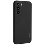 ENKAY HAT PRINCE for Samsung Galaxy S22+ 5G Solid Color Straight Edge Precise Cutout Phone Cover Liquid Silicone Flexible Protective Case