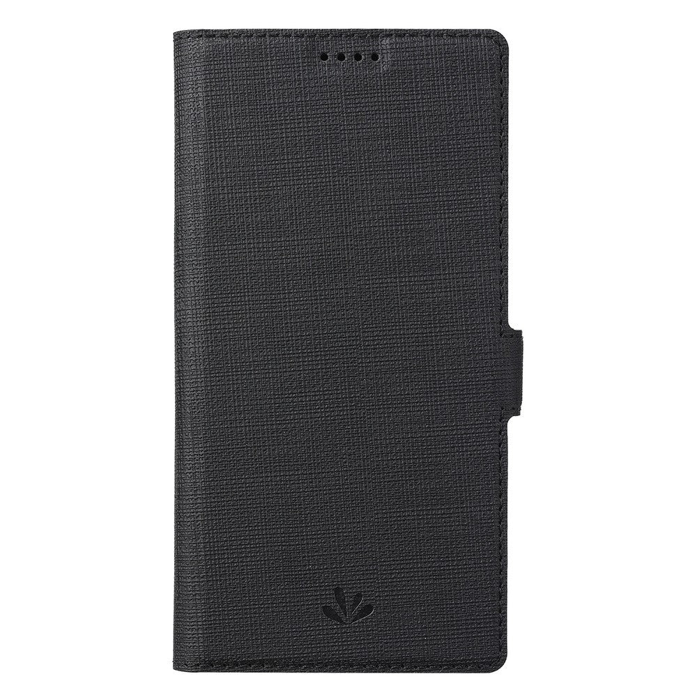 VILI K Series Stand Wallet Leather Case for Samsung Galaxy S22+ 5G, Double Magnetic Clasp Phone Cover