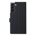 VILI K Series Stand Wallet Leather Case for Samsung Galaxy S22+ 5G, Double Magnetic Clasp Phone Cover